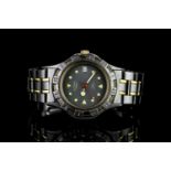 LADIES ROTARY 3660,round, ratchet bezel,grey dial with illuminated hands, illuminated markers,date