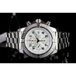 GENTLEMENS BREITLING AUTOMATIC CHRONOMETRE SUPER AVENGER CHRONOGRAPH WRISTWATCH W/ BOX & PAPERS REF.