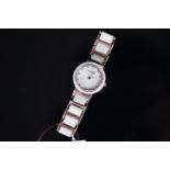 *LOT SUBJECT TO VAT* LADIES BERING CERAMIC NEW OLD STOCK REFERENCE 10725-754, circular white dial,