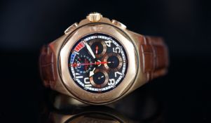 GENTLEMEN'S GIRARD PERREGAUX 18CT GOLD BMX ORACLE RACING LTD EDITION CHRONOGRAPH 23/150 REF.