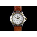 MID-SIZE TAG HEUER WF1220-KO,round, white dial with illuminated hands,illuminated markers,date