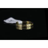 TIFFANY &CO 18K 727 5TH AVENUE ,NEW YORK RING 10022,stamped 750, total weight 2.7gms, size K 1/2.