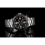 GENTLEMENS TAG HEUER FORMULA 1 DATE WRISTWATCH REF. WAH1105, circular carbon fibre dial with