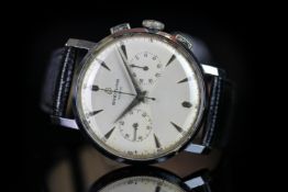 GENTLEMANS OVERSIZE GENTLEMANS BREITLING GENEVECHRONGRAPH 823402,1192,round,white dial with silver