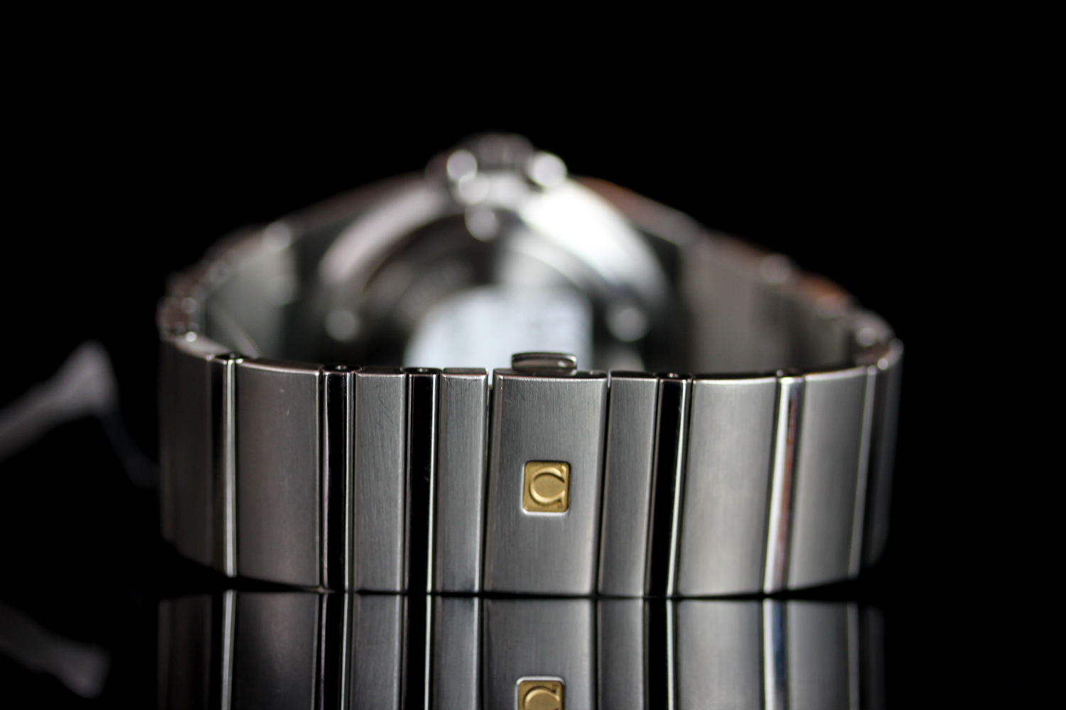 GENTLEMANS OMEGA CONSTELLATION DOUBLE EAGLE PERPETUAL, round, black dial with silver hands, silver - Image 3 of 3
