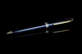 LADIES MONT BLANC GENERATION,PROPELLING ALLPOINT PEN MODEL 13209BP MN2077573,black resin and