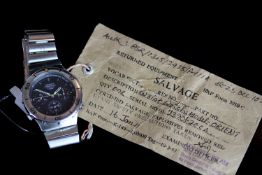 GENTLEMANS MILITARY ISSUED ORIENT CHRONOGRAPH,ISSUED TO THE BANGLADESH AIR FORCE,ACCOMPANIED BY