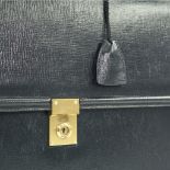 Loewe Large Black Calf Skin Attache CaseLoewe Large size Attache case in black colour calf skin with