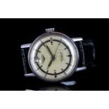 GENTLEMEN'S LONGINES CONQUEST AUTOMATIC DATE WRISTWATCH REF. 9024, circular patina linen dial with