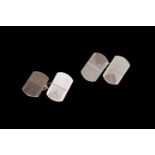 9CT HALLMARKED CUFFLINKS ,6.08 gms