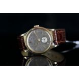 GENTLEMEN'S RARE 18K PATEK PHILIPPE CALATRAVA 2451, CIRCA 1950s, round, silver dial with gold hands,