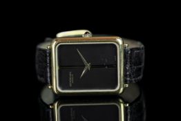 LADIES RAYMOND WEIL WRISTWATCH, rectangular two tone dial in 25mm case, inside is a manually wound