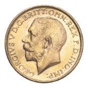 BRITISH COMMONWEALTH: AUSTRALIA. George V, 1910-36. Sovereign, 1913 M, Melbourne, 7.99 g. S-3999;