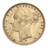 BRITISH COMMONWEALTH: AUSTRALIA. Victoria, 1837-1901. Sovereign, 1879 M, Melbourne, St. George. 7.99