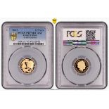 GREAT BRITAIN. Elizabeth II, 1952-. Half-Sovereign, 2012, The Royal Mint, Proof. 3.99 g. S-SB4; S-