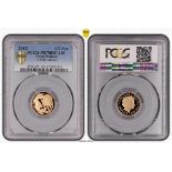 GREAT BRITAIN. Elizabeth II, 1952-. Half-Sovereign, 2012, The Royal Mint, Proof. 3.99 g. S-SB4; S-