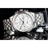 GENTLEMEN'S ZENITH EL PRIMERO AUTOMATIC CHRONOGRAPH WRISTWATCH W/ BOX REF. 03.0510.400, circular