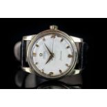 GENTLEMEN'S OMEGA SEAMASTER AUTOMATIC WRISTWATCH REF. 2846, circular off white dial with raised gold