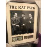 Rat pack signed $5 note.