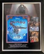 Dumbo Multi Signed by 10, A stunning 11x14 colour photo hand signed clearly by Tim Burton, Eva