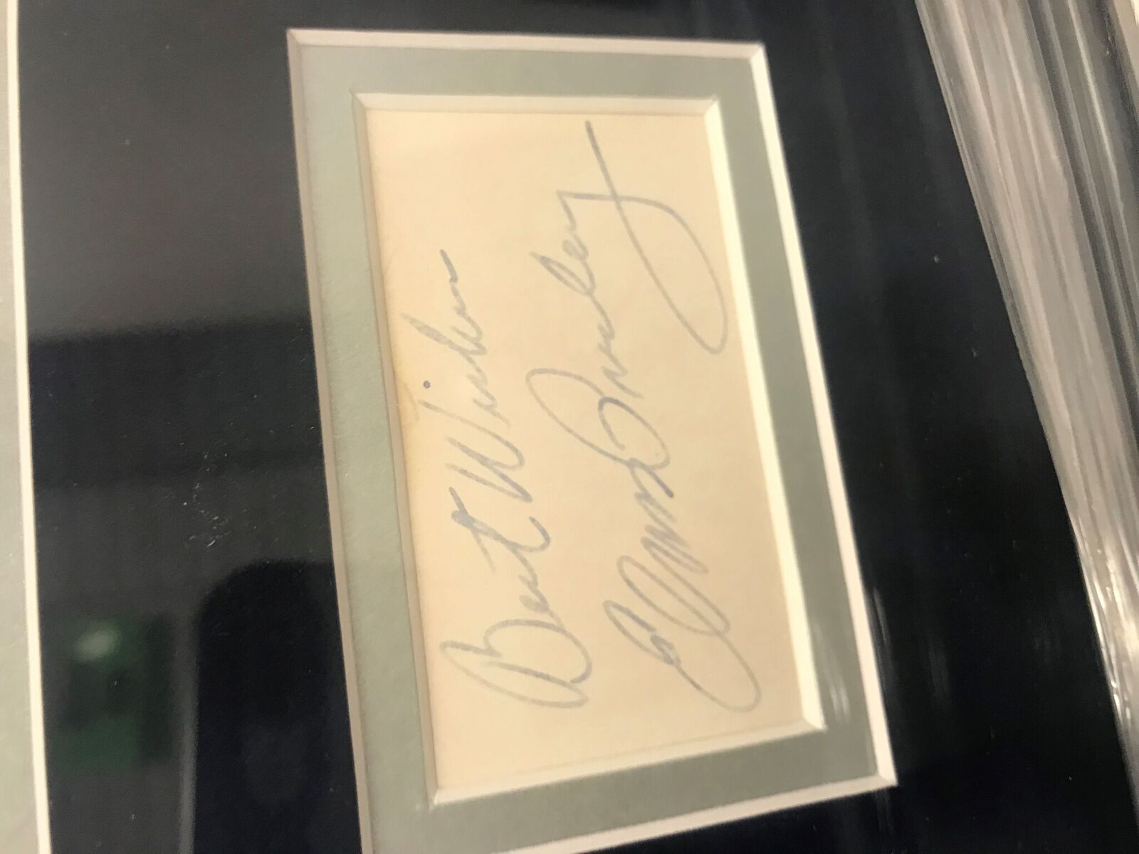 Elvis Presley signed card. - Image 3 of 3