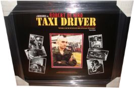 Robert De Niro, A stunning Taxi Driver Presentation hand signed by Robert De Niro.Professionally