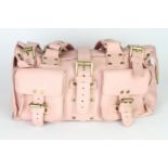 Mulberry Vintage Roxanne Pink leather bag,