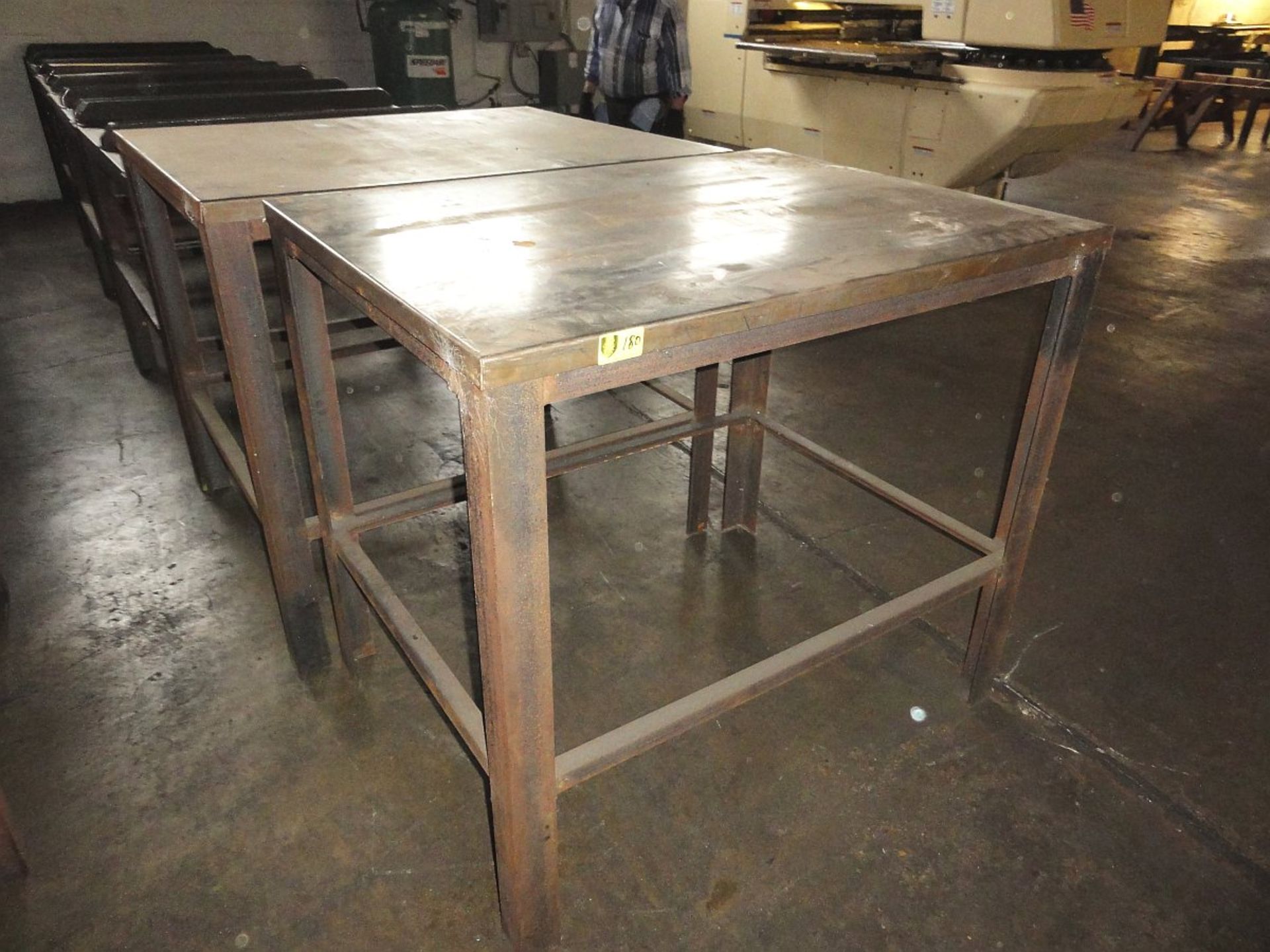 48" x 36" HD Steel Work Table