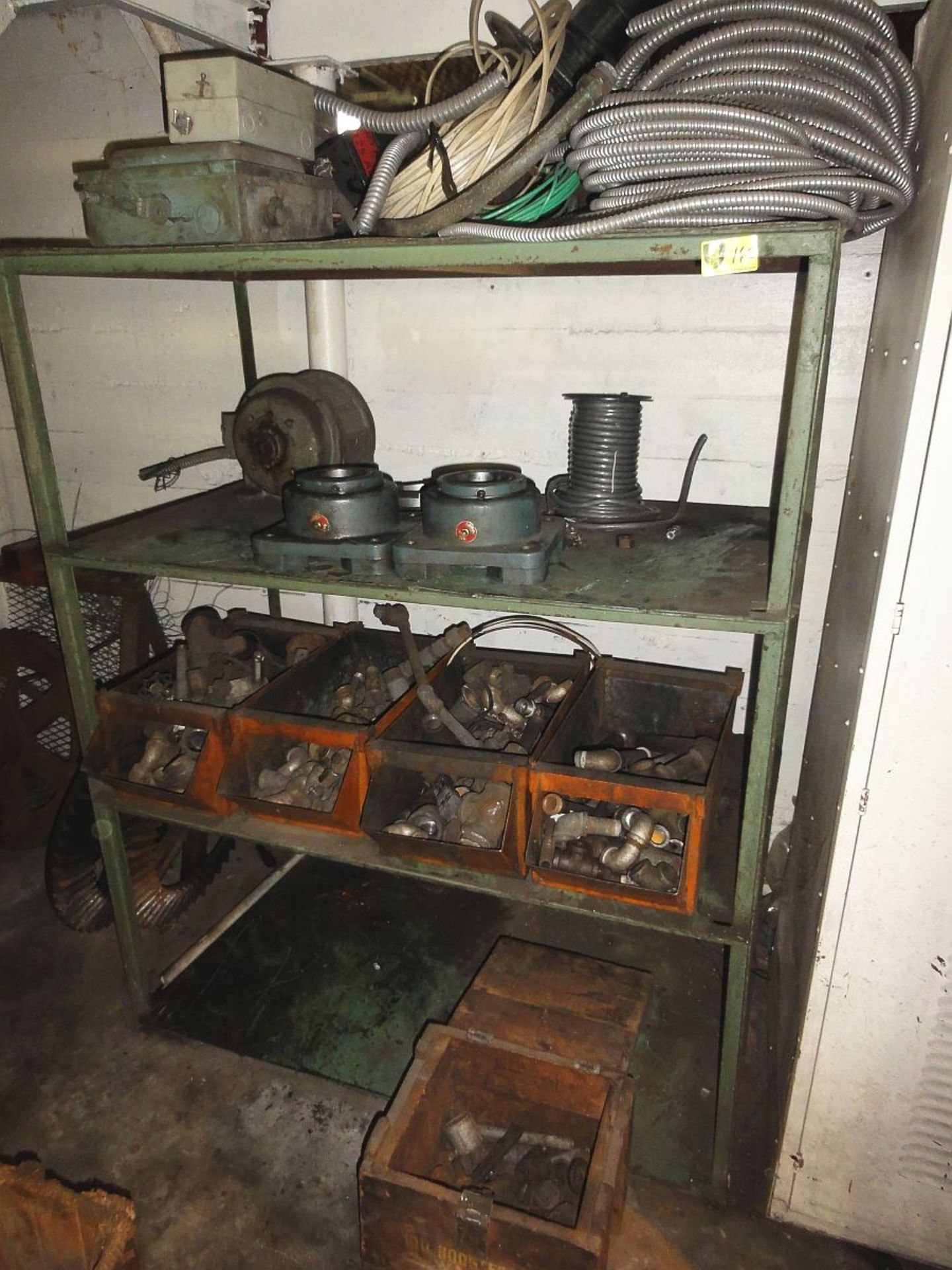 Cabinet & Contents of Hardware & Bearings