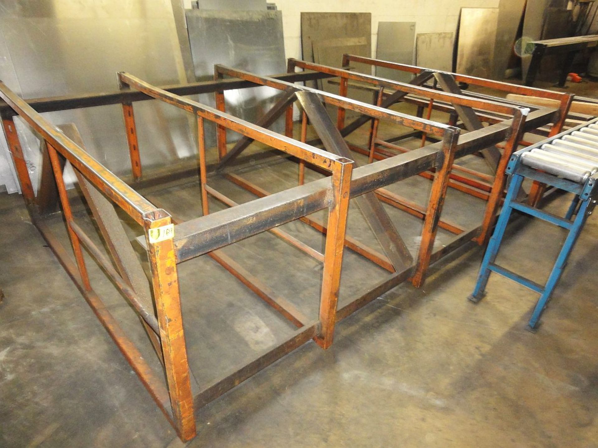 6' x 9' Material Rack w/ 5' x 5' Material Rack