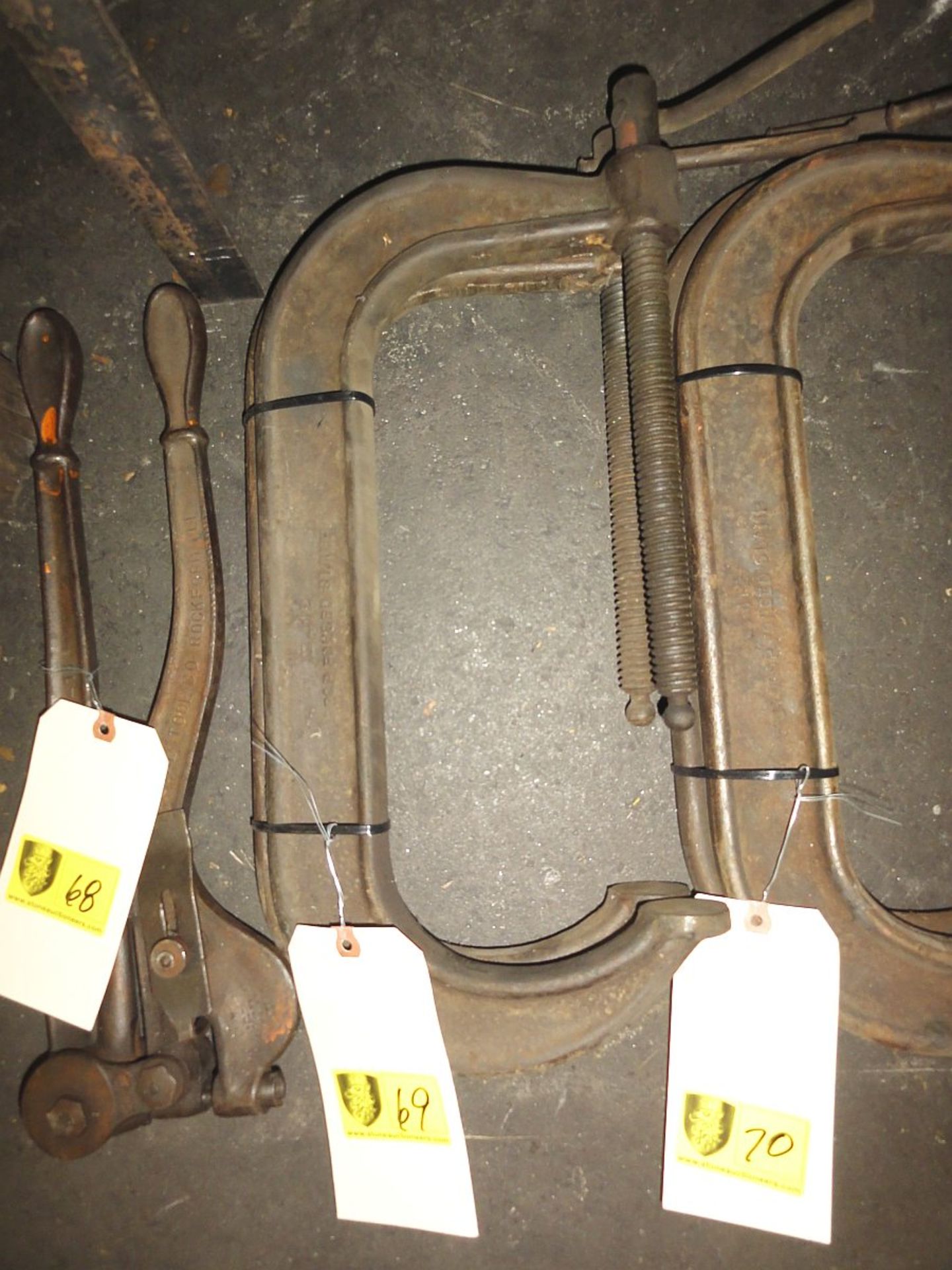 12" C-Clamps