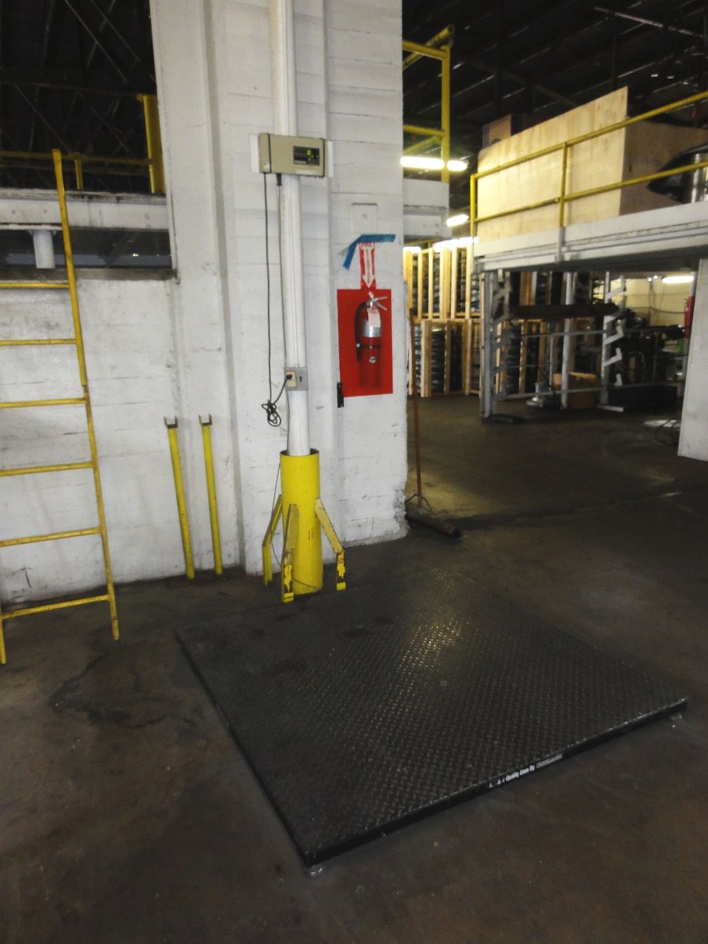 Pennsylvania 10000 lb x 5 ft. x 5 ft. Floor Scales w/digital control, 110 volt