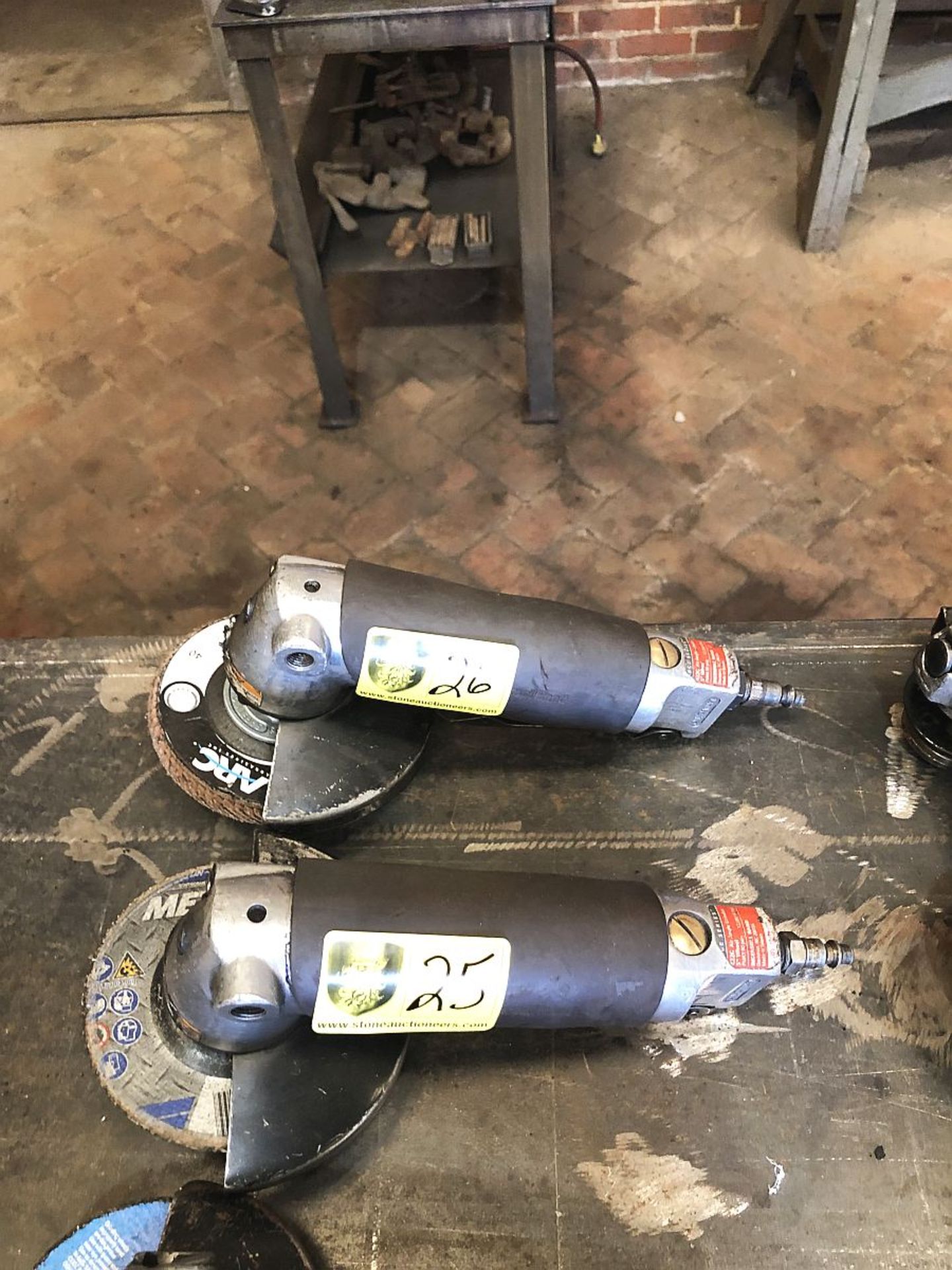 Pneumatic Angle Grinder, 5"