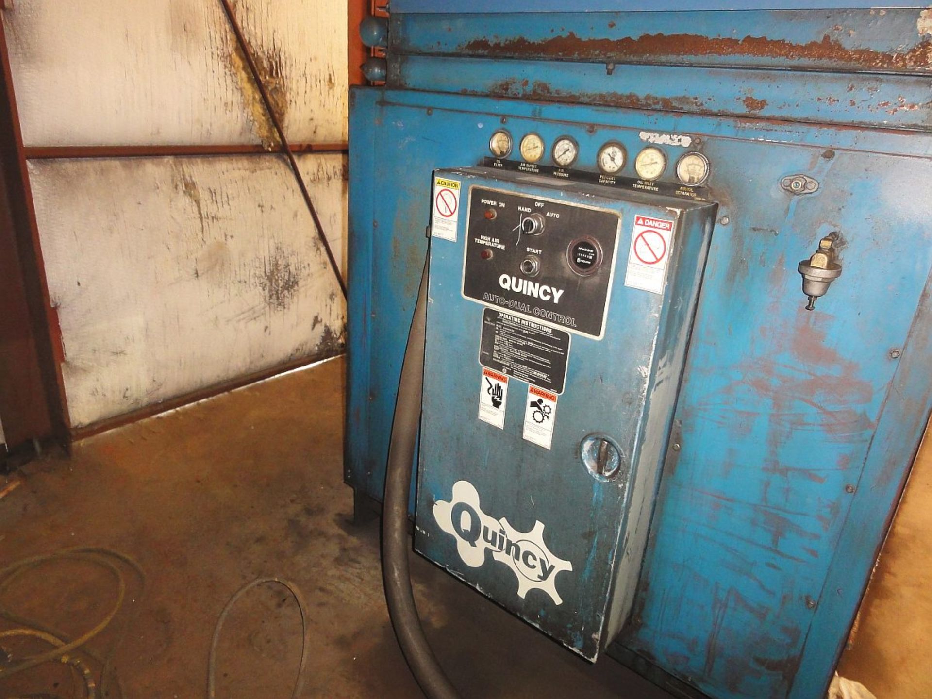 Quincy Rotary Screw Air Compressor, Mdl QMAPACA31A 150 HP, SN 71164, 4,089.6 hrs. - Image 2 of 2