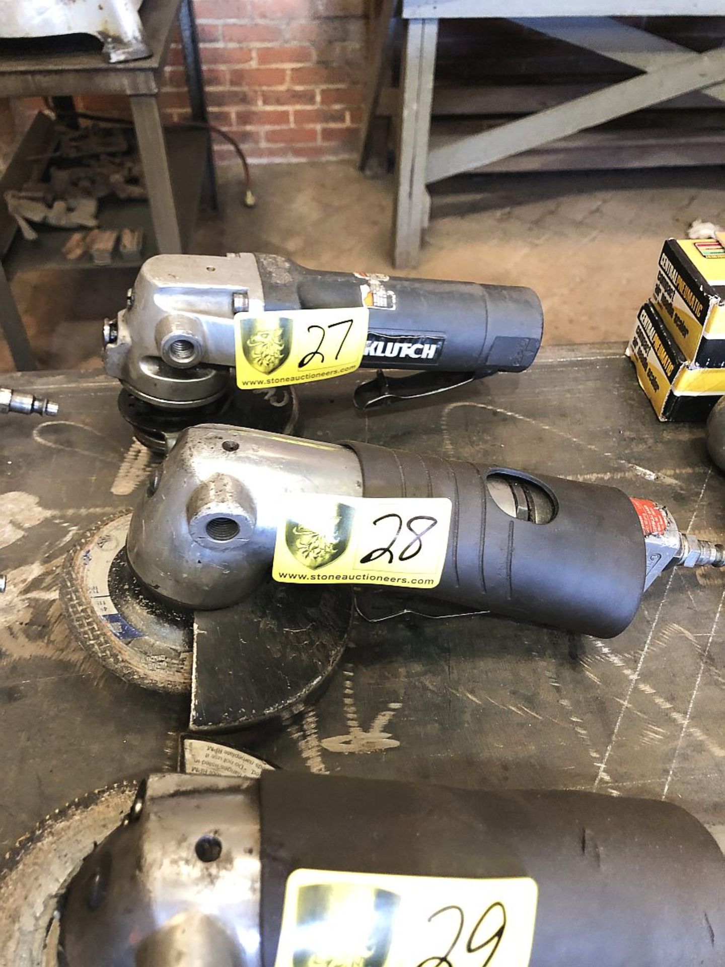 Pneumatic Angle Grinder, 5"