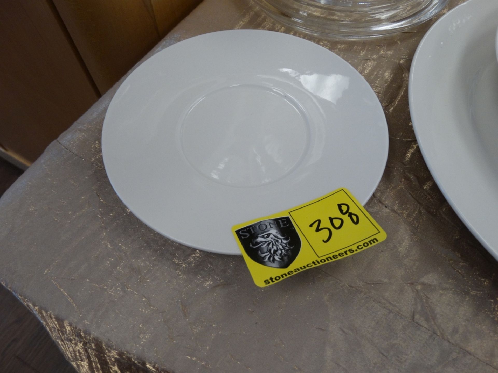 Plate, Saucer, White RC