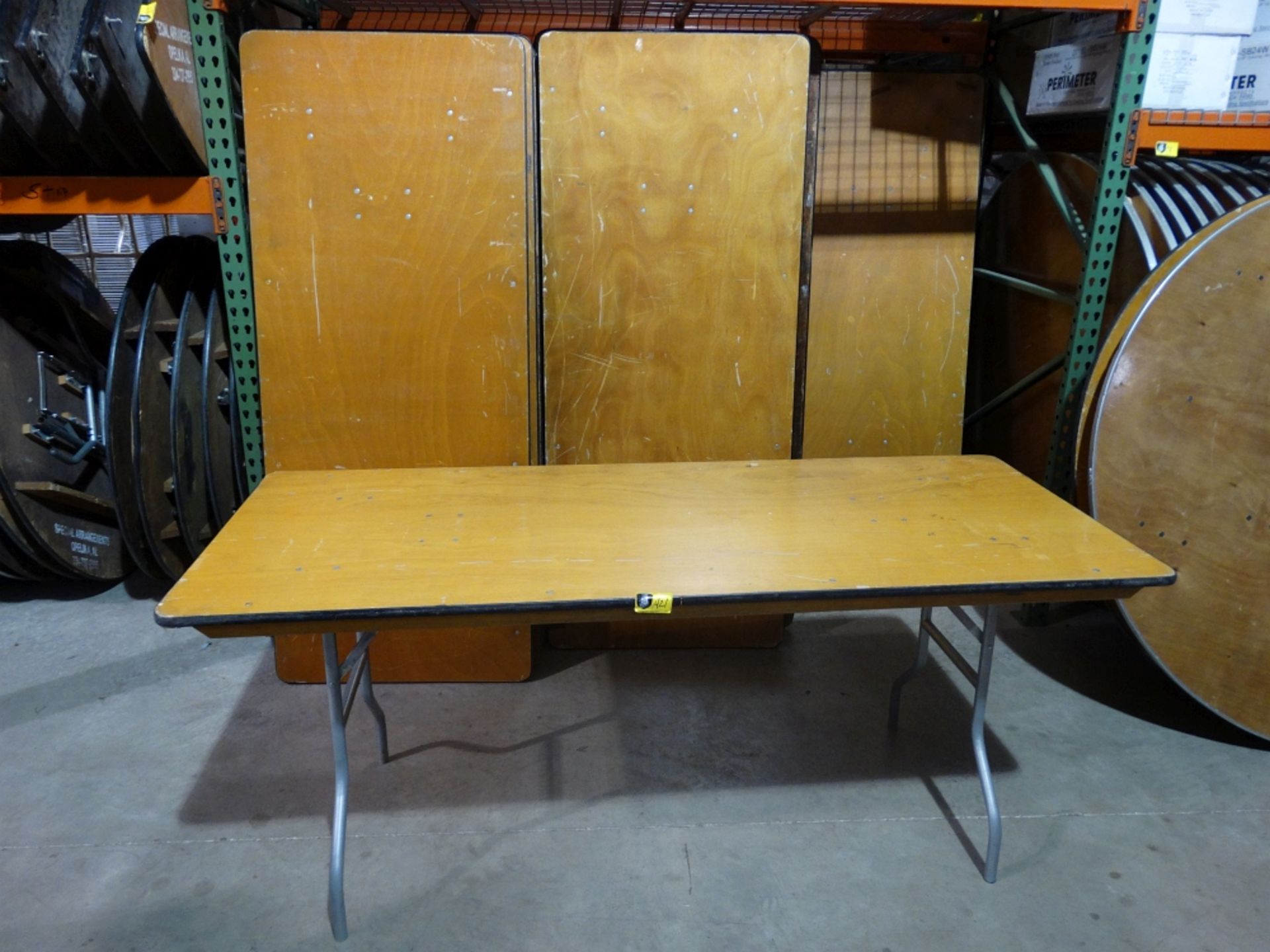 Table, Buffet, 30" x 6'- Bullnose Edge