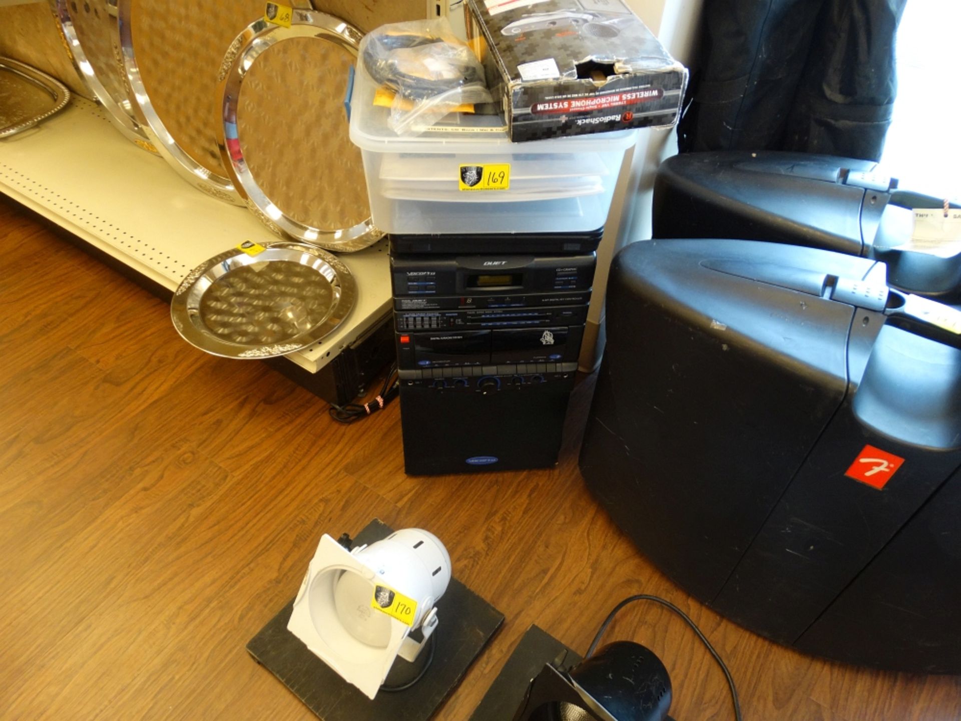 Karaoke Machine w/Mic & Book of CDs