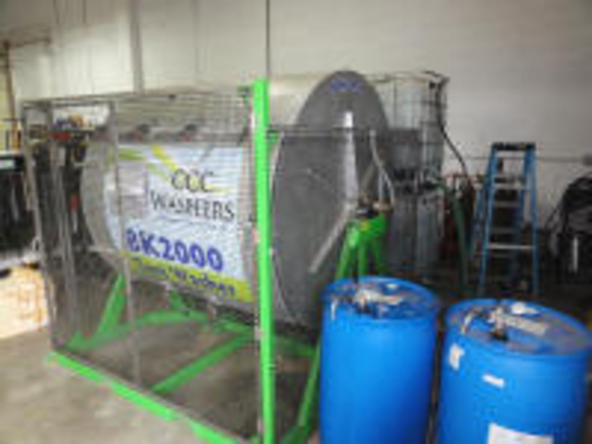 CCC WASHERS B2000 TENT WASHING MACHINE, 2,000 Sq Ft. Cap., 6' x6' - 175 cubic ft Barrel - Image 2 of 4