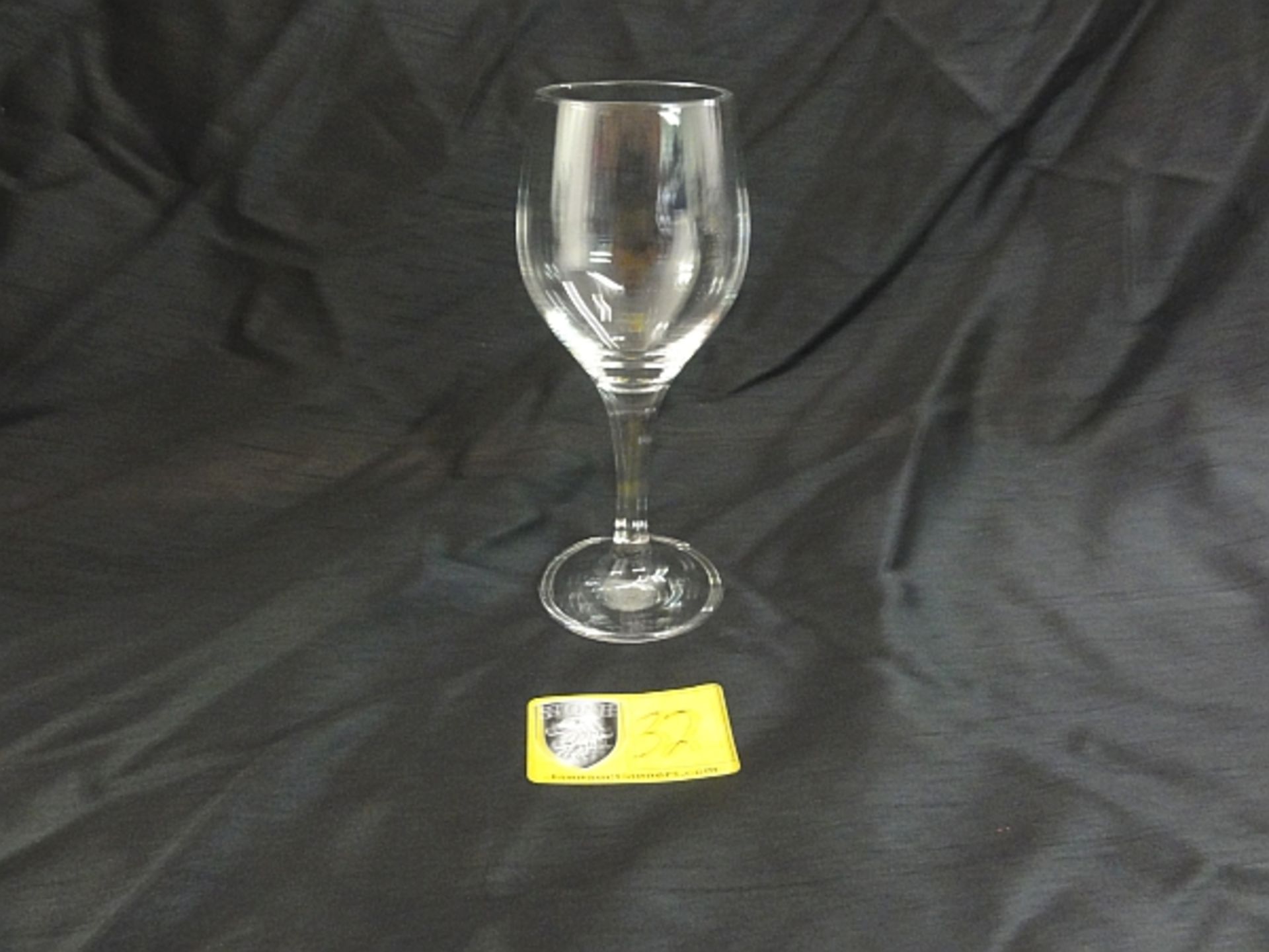 LOT OF 342 8.4 OZ WINE GLASS- LOT COMES IN 14 CRATES BILLED @ $15 EA