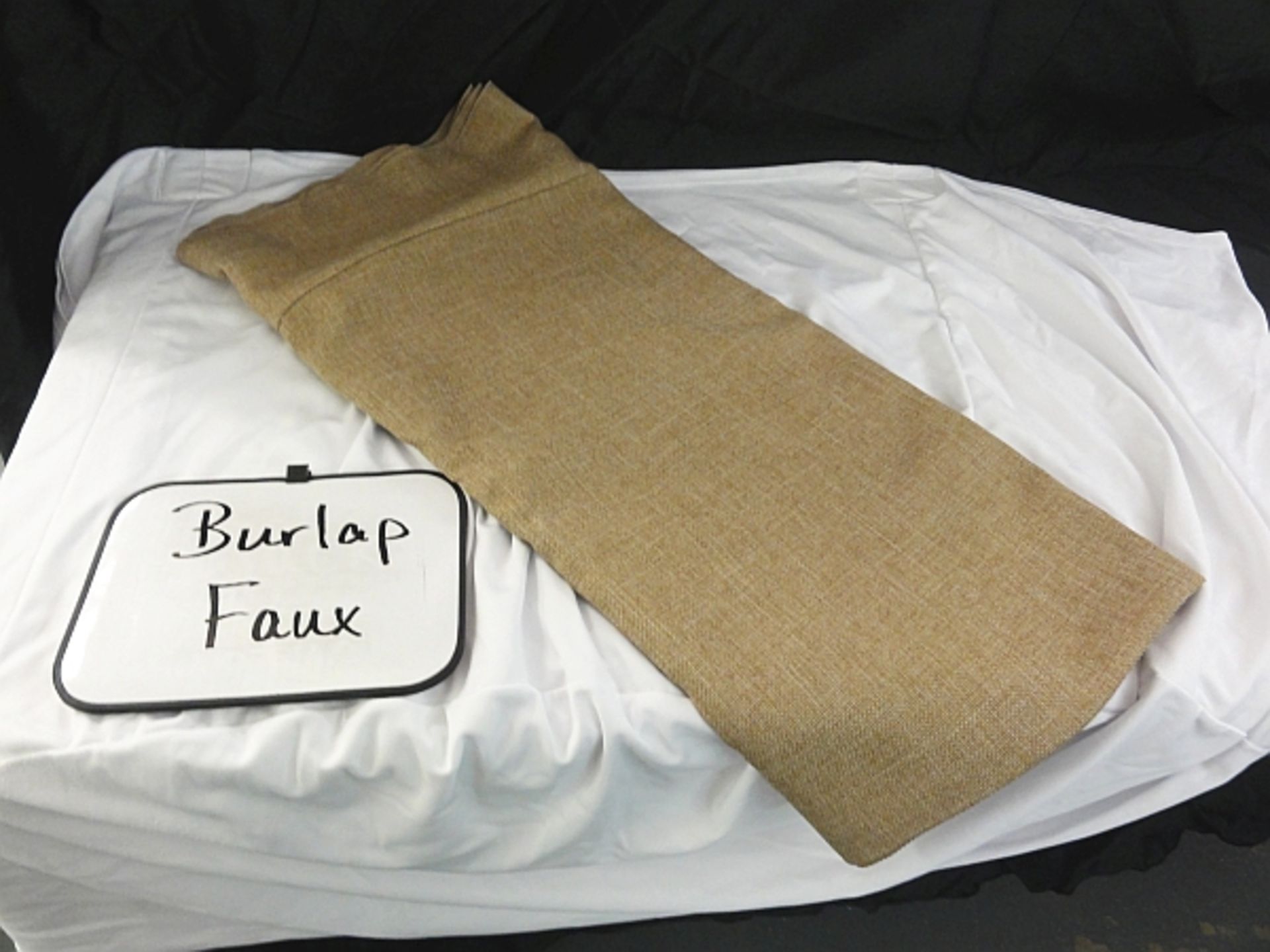 BURLAP- FAUX, 45" X 45"