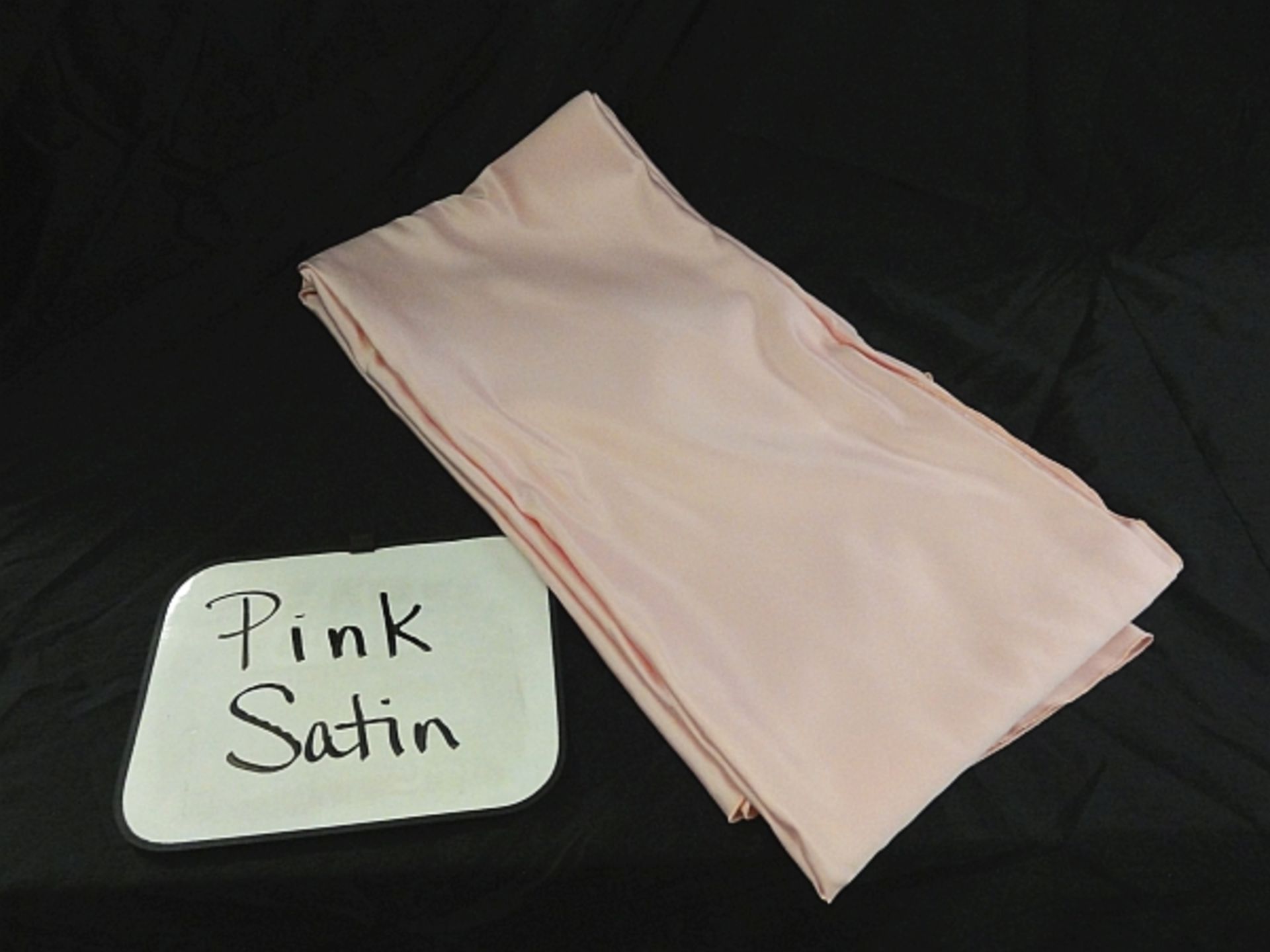 PINK SATIN, 108" ROUND