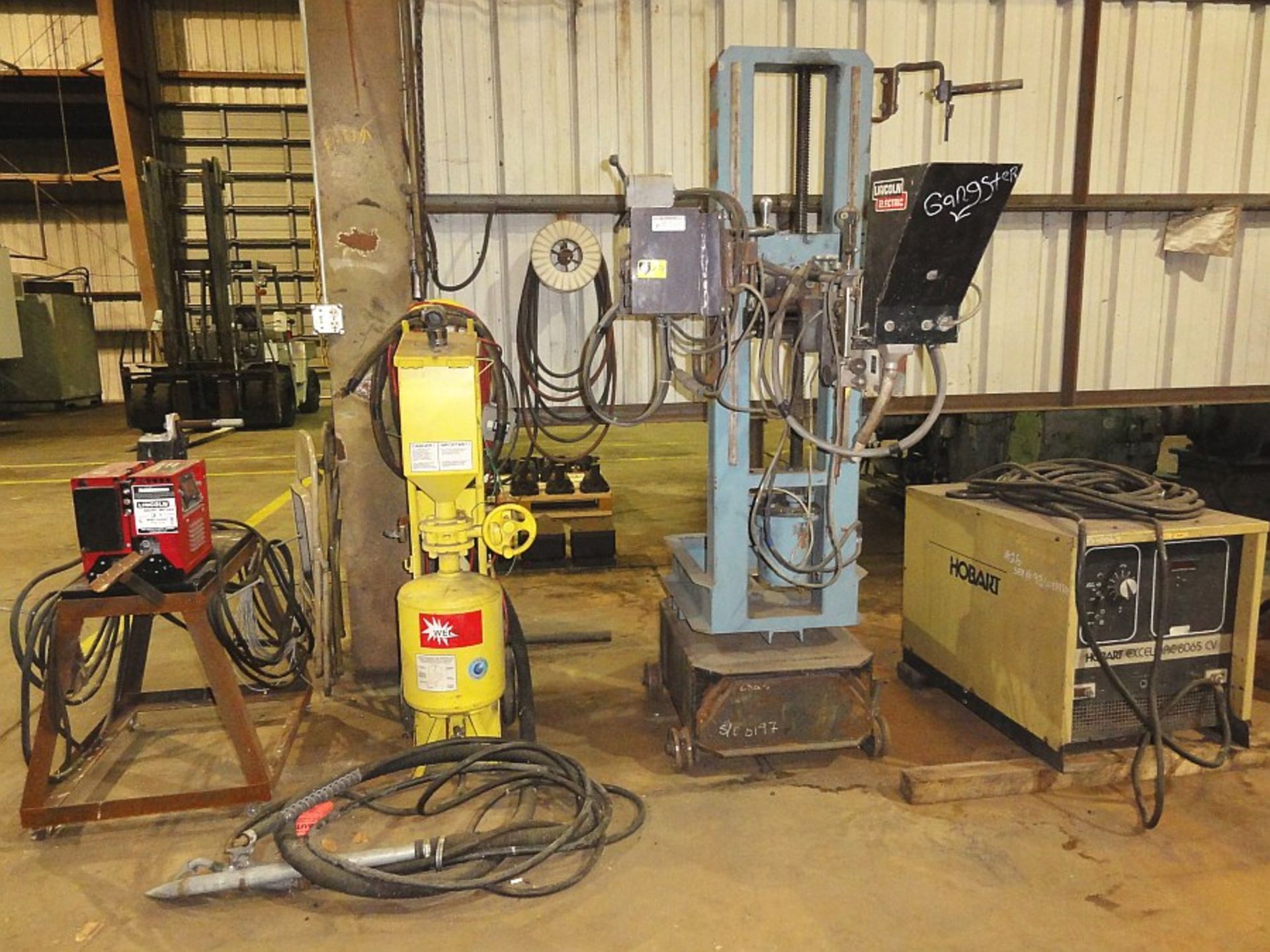 Subarc Welding System w/ Manipulator, Hobart HMC-1 Power Source and Subarc Hopper