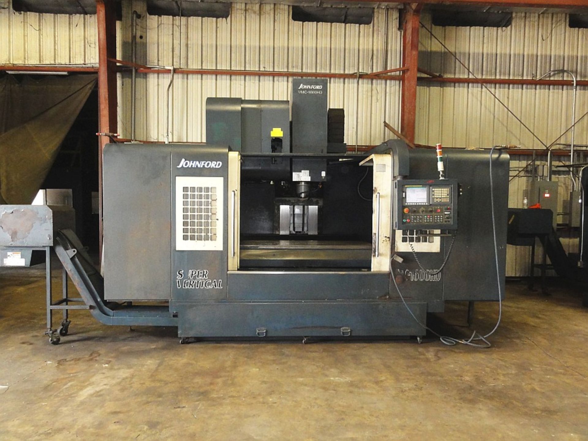 Johnford CNC Model VMC 1600HD "Super Vertical" Machining Center w/ Fanuc Series Oi-MC Control, 27 .