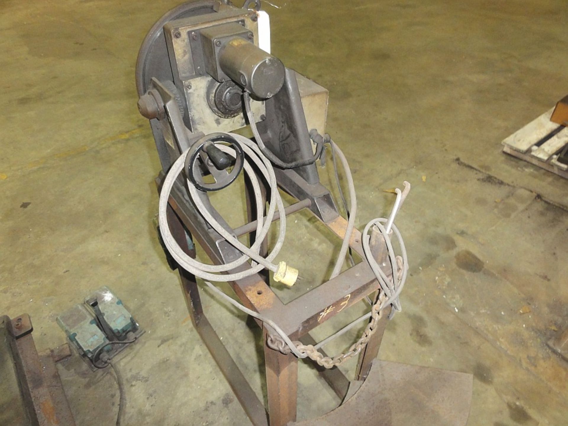 Small Welding Positioner, 12" , 250 lb. cap., 10" 3-jaw, SN WP-146 - Image 2 of 2