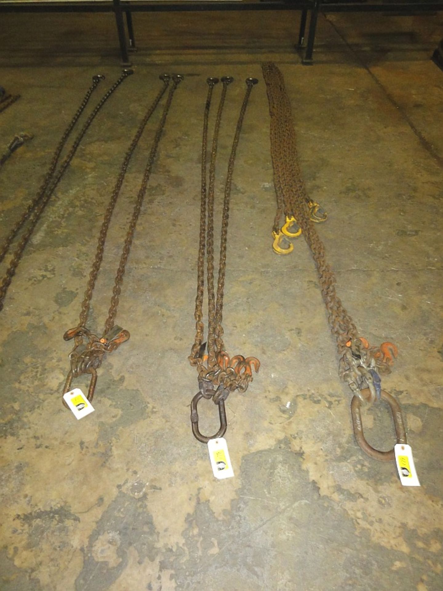 10' Certified 3-Chain Sling, 15 ton