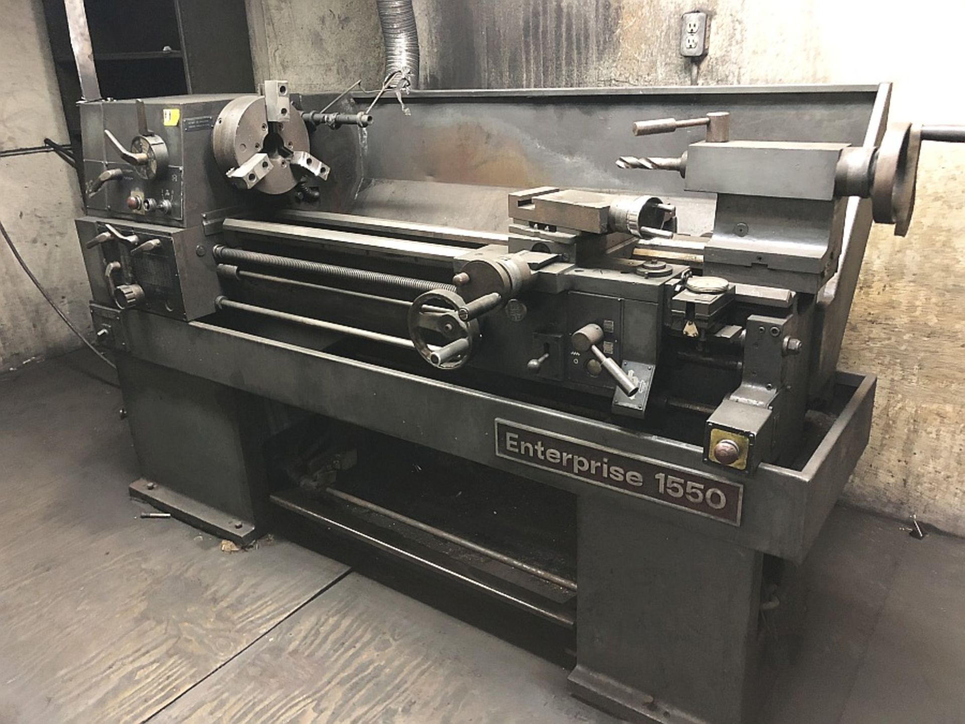 Kirloskar Enterprise Gap Bed Engine Lathe, Mdl 15X50, 16" Swing, 48" Centers, 26" Swing in Gap,