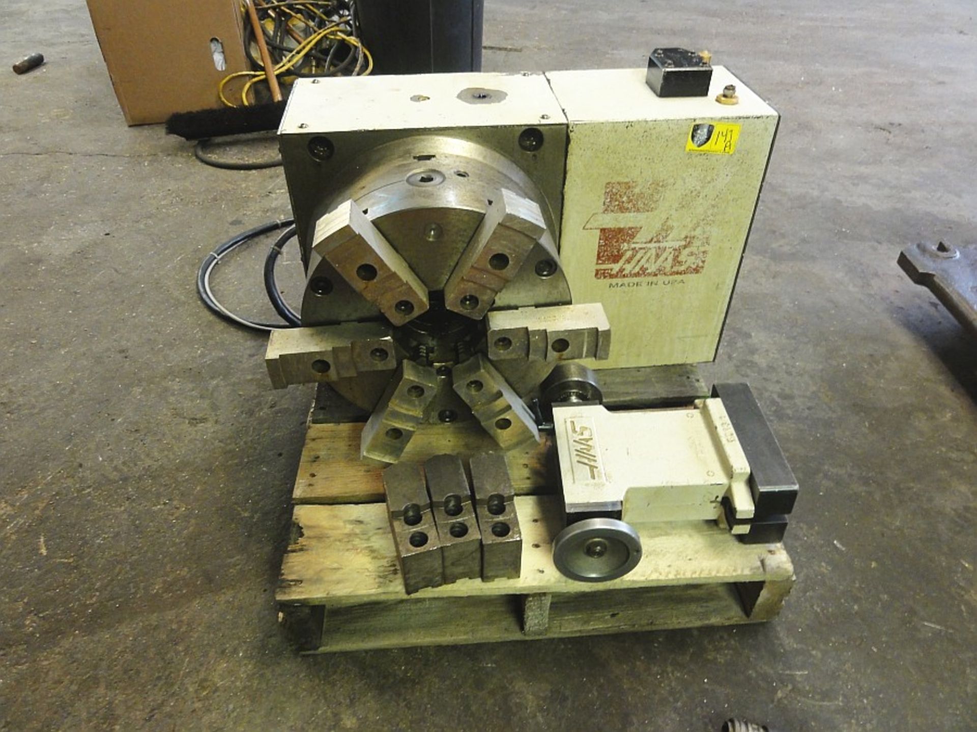 Haas 4th Axis Rotary Table w/ 6-jaw Chuck