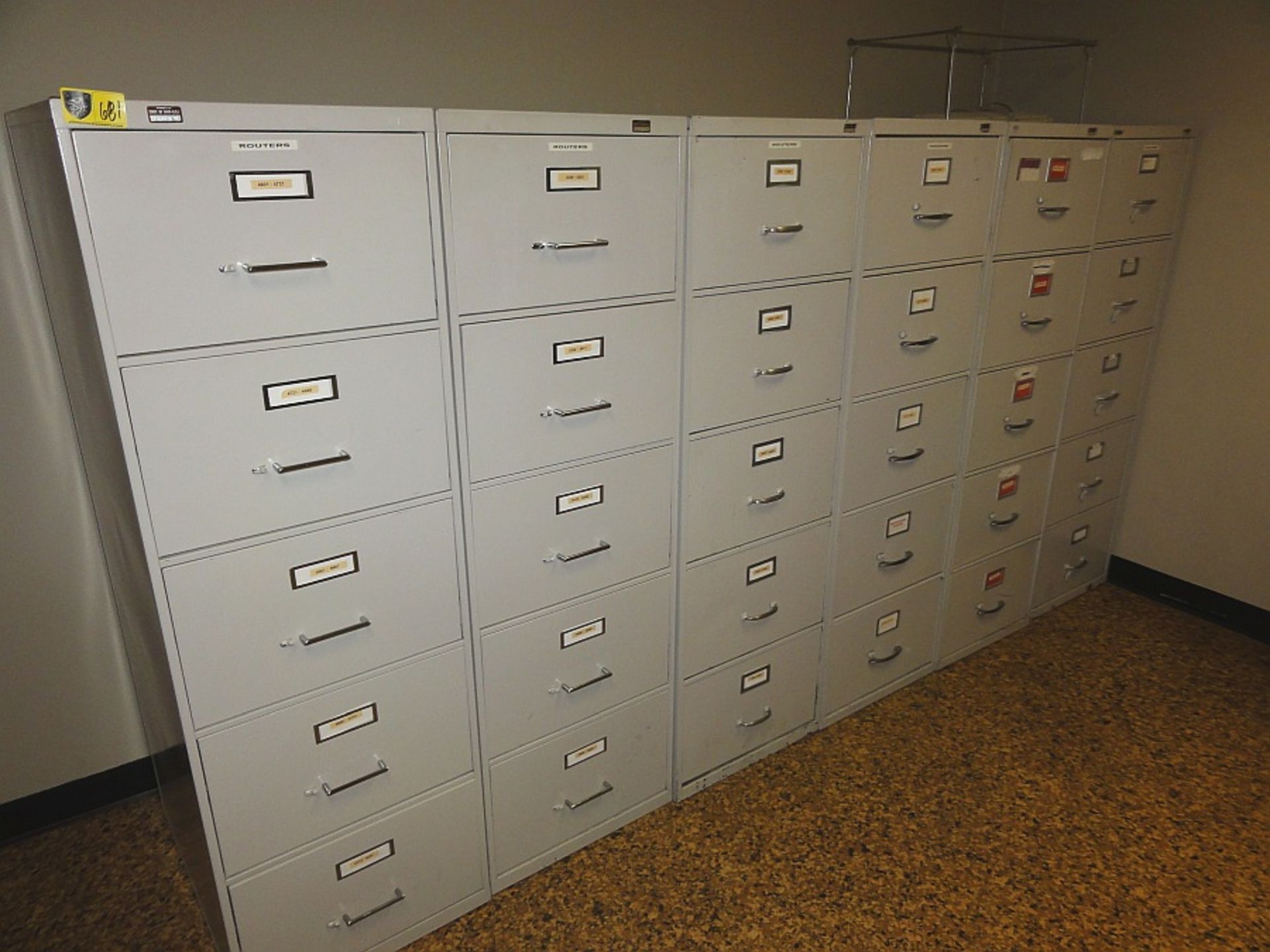 5-Drawer Metal Files