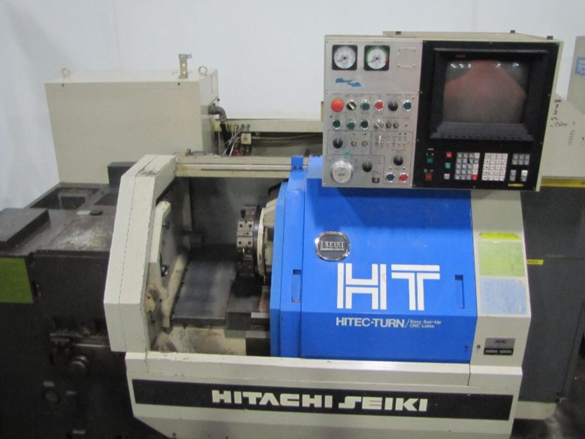 Hitachi Seiki Model HiTec-Turn 20/20-600 CNC Turning Lathe - Image 2 of 11